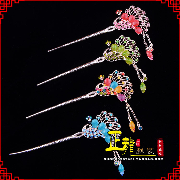 离石头饰化妆用品饰品花旦小姐青衣头饰簪子发簪 发簪