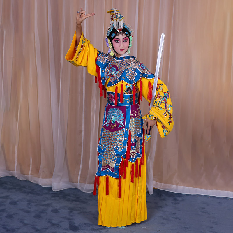 离石霸王别姬虞姬服 软绉别姬服